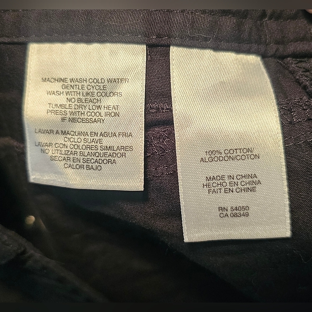 Jones New York Women's Black Lightweight Straight Mini Skirt Black Size 4 NWOT - Picture 10 of 10
